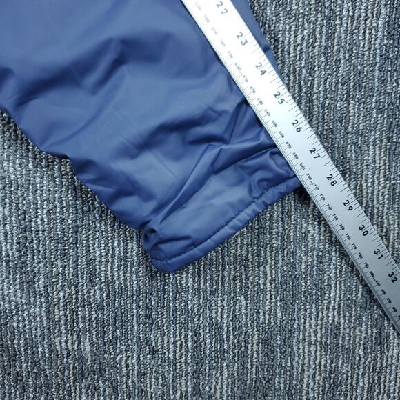 Sailmaker Vintage Plaid Parka Lining Blue Rain Coat, Size Large - Picture 15 of 15